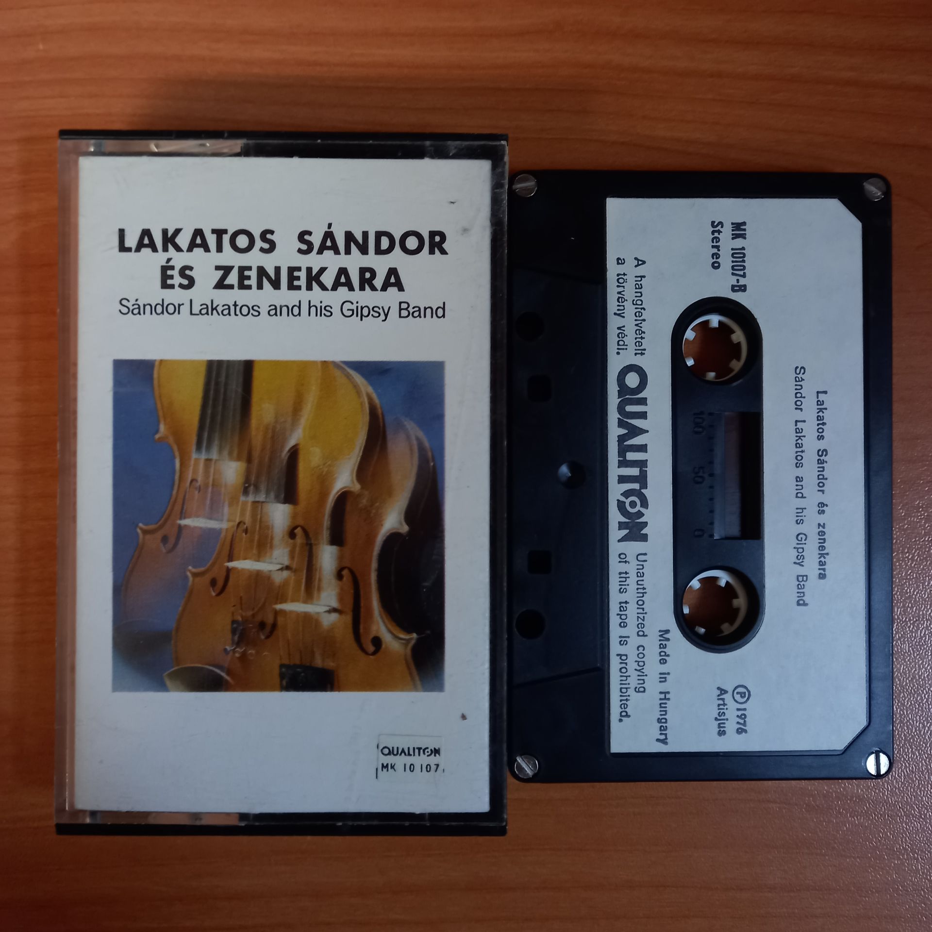 LAKATOS SANDOR ES ZENEKARA - SANDOR LAKATOS AND HIS GIPSY BAND (1976) - KASET 2.EL