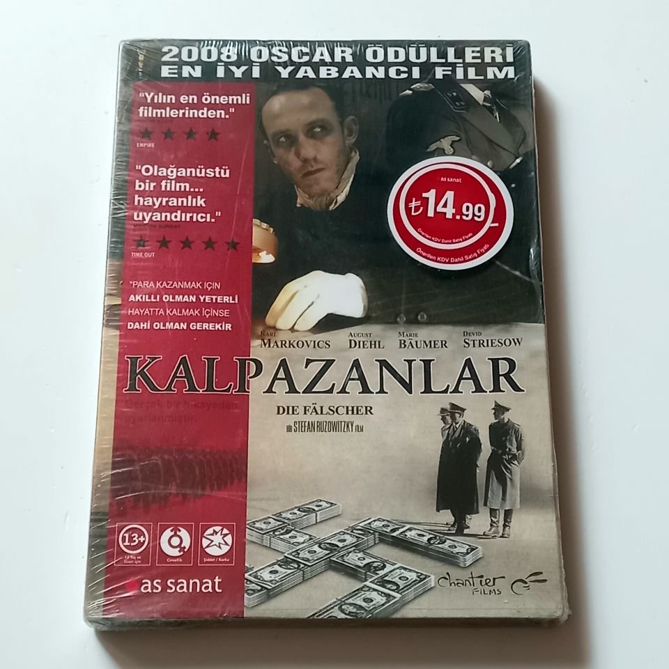 KALPAZANLAR - DIE FALCHER -KARL MARKOVICS, AUGUST DIEHL, YÖN.: STEFAN RUZOWITSKY - DVD AMBALAJINDA SIFIR