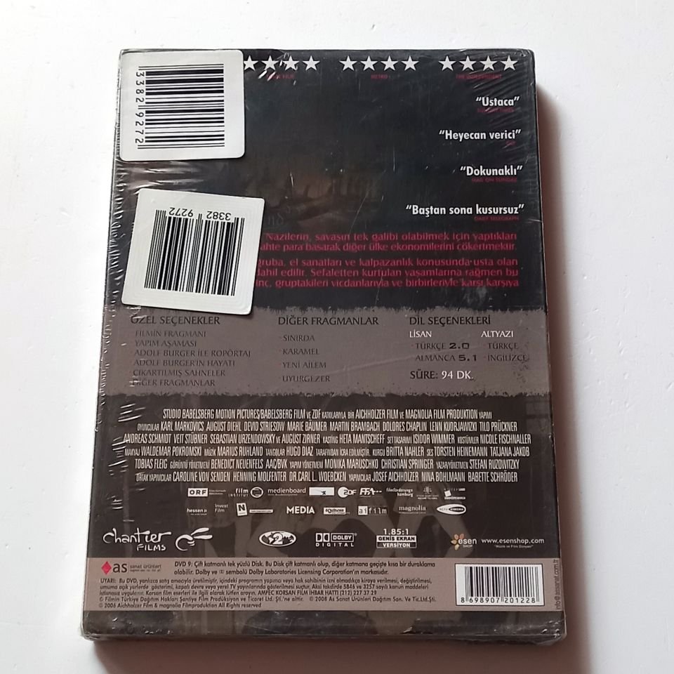 KALPAZANLAR - DIE FALCHER -KARL MARKOVICS, AUGUST DIEHL, YÖN.: STEFAN RUZOWITSKY - DVD AMBALAJINDA SIFIR