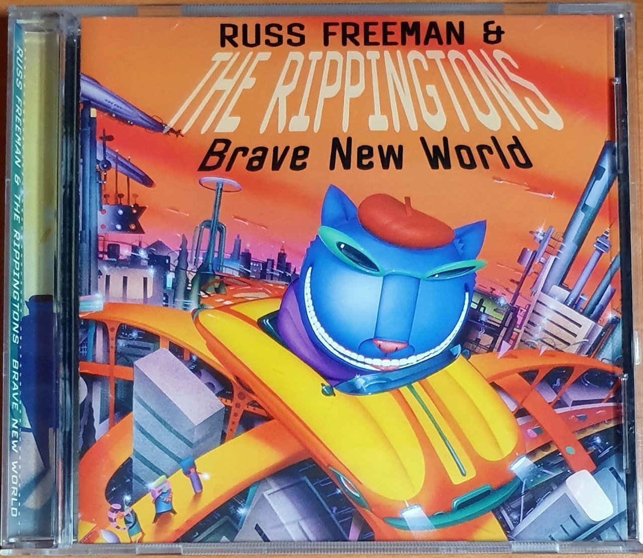 RUSS FREEMAN & THE RIPPINGTONS - BRAVE NEW WORLD (1996) - CD GRP 2.EL