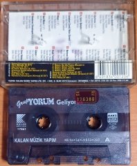 GRUP YORUM - GELİYORUZ (1996) - KASET KALAN MÜZİK 2.EL