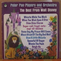 PETER PAN PLAYERS AND ORCHESTRA THE BEST FROM WALT DISNEY - LP PLAK 2.EL
