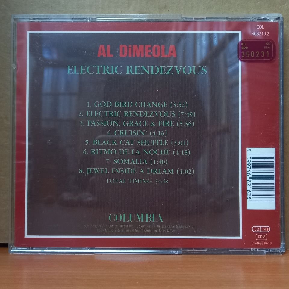 AL DI MEOLA - ELECTRIC RENDEZVOUS (1991) - CD 2.EL