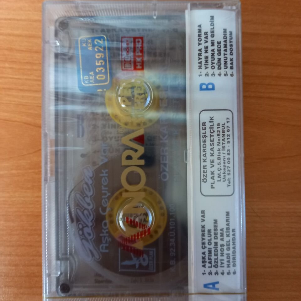 GÖKBEN - AŞKA ÇEYREK VAR (1992) - KASET SIFIR