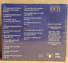 BACH - CANTATAS VOL X / BACH EDITION NO 19 (2000) - 5CD PIETER JAN LEUSINK SIFIR