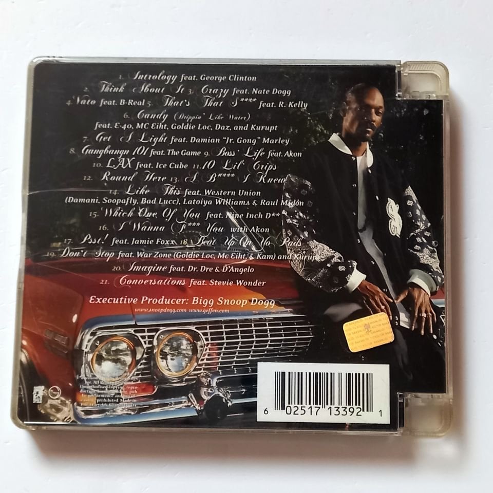 SNOOP DOGG – THA BLUE CARPET TREATMENT (2005) - CD SUPER JEWEL CASE 2.EL