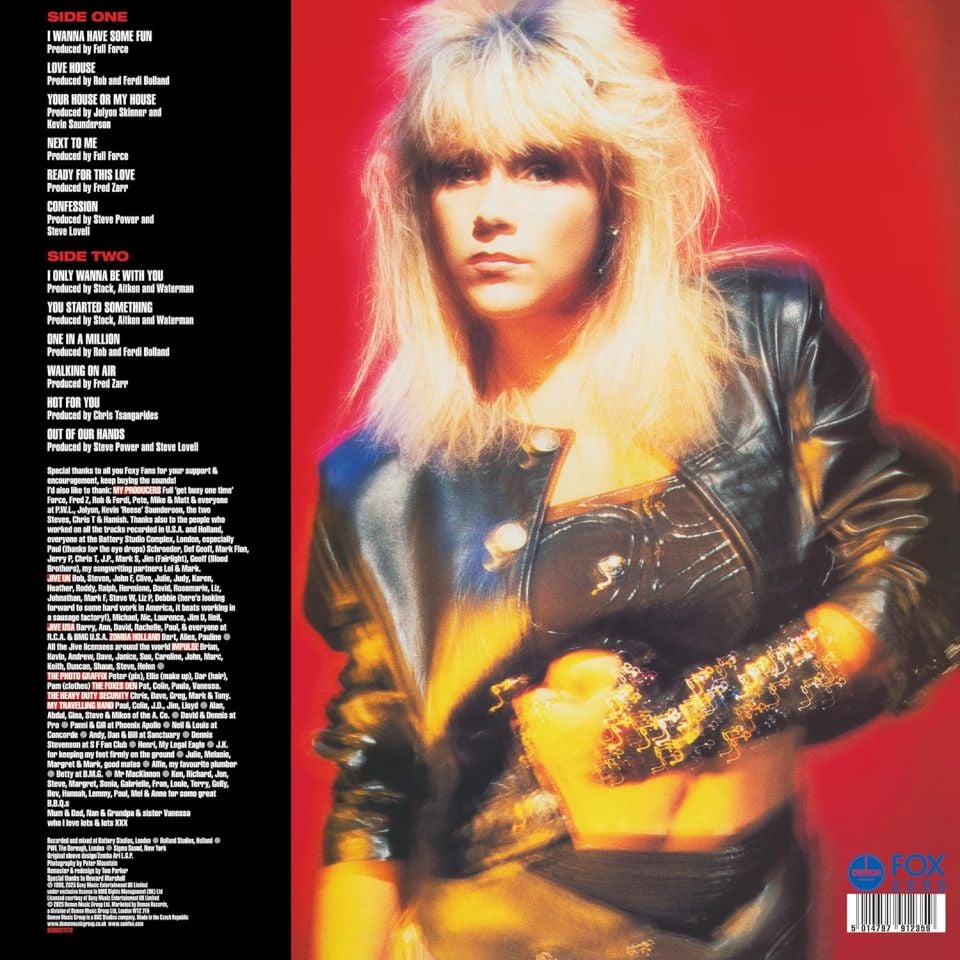 SAMANTHA FOX - I WANNA HAVE SOME FUN (1988) - 2025 LP BLACK & YELLOW COLORED RENKLİ SIFIR PLAK