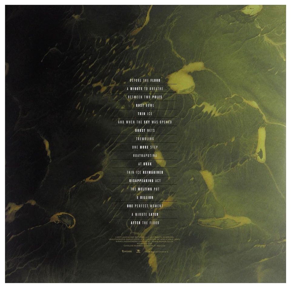 BEFORE THE FLOOD - SOUNDTRACK / MUSIC BY TRENT REZNOR (NINE INCH NAILS) & ATTICUS ROSS ; GUSTAVA SANTAOALLA,MOGWAI (2017) - 3LP (5 SIDED) 180GR SIFIR PLAK