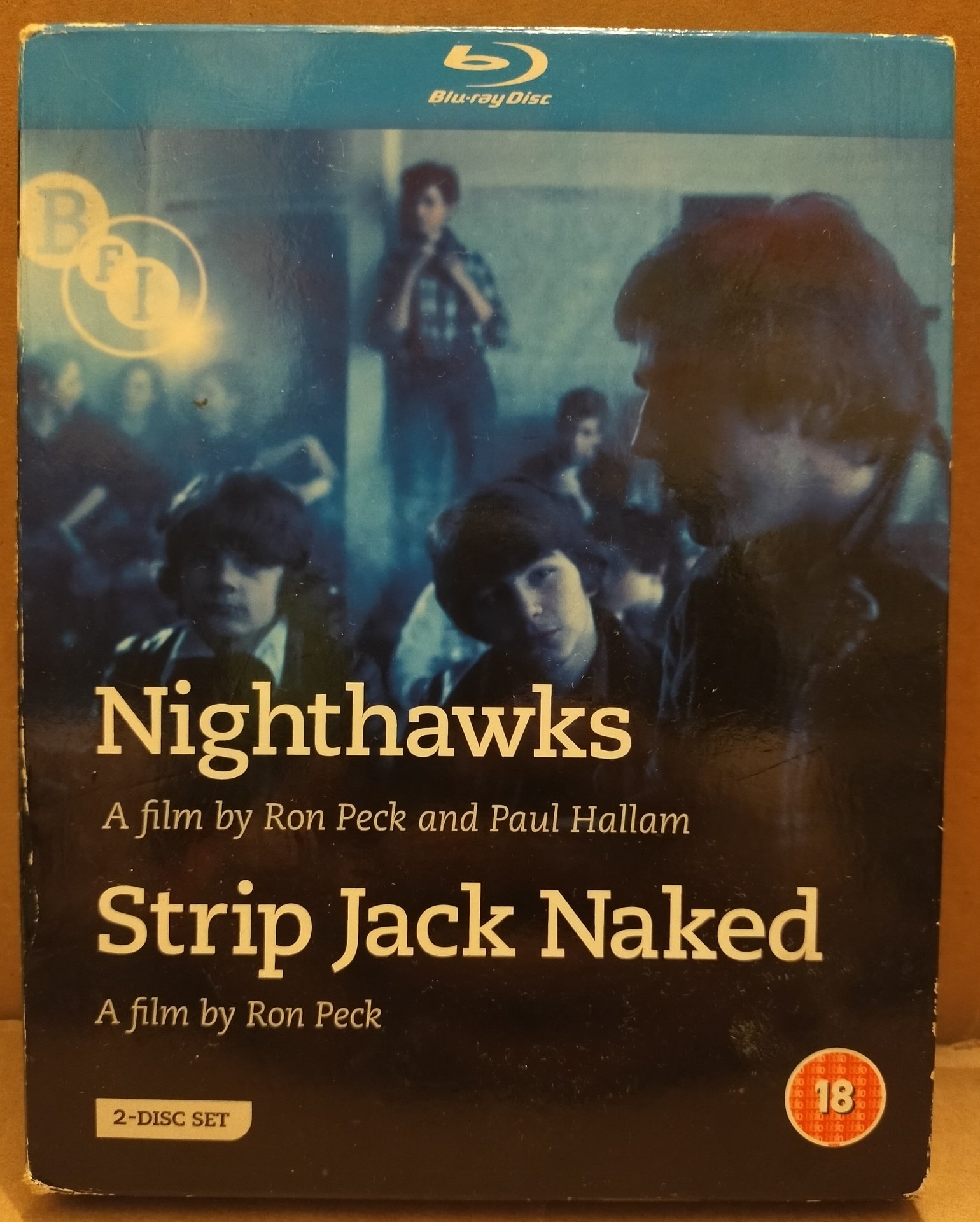 NIGHTHAWKS & STRIP JACK NAKED - RON PECK - BFI 2 DİSK + KİTAPÇIK DVD & BLU-RAY 2.EL - TR ALTYAZI YOKTUR