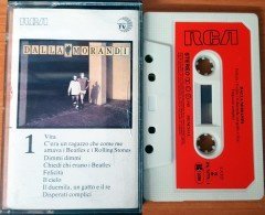 LUCIO DALLA / GIANNI MORANDI - 1 (1988) CASSETTE MADE IN ITALY ''USED''