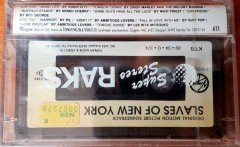 SLAVES OF NEW YORK - SOUNDTRACK NENEH CHERRY MAXI PRIEST BOY GEORGE IGGY POP (1989) TOPKAPI CASSETTE MADE IN TURKEY ''NEW'' PAPER LABEL