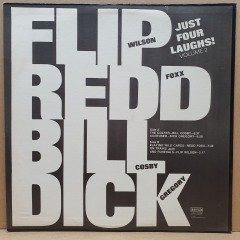 JUST FOUR LAUGHS! VOLUME 2 / FLIP WILSON, REDD FOXX, BILL COSBY, DICK GREGORY (1972) - LP 2.EL PLAK