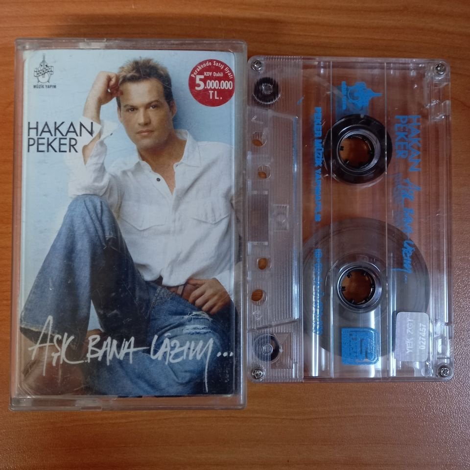HAKAN PEKER - AŞK BANA LAZIM... (2003) - KASET 2.EL