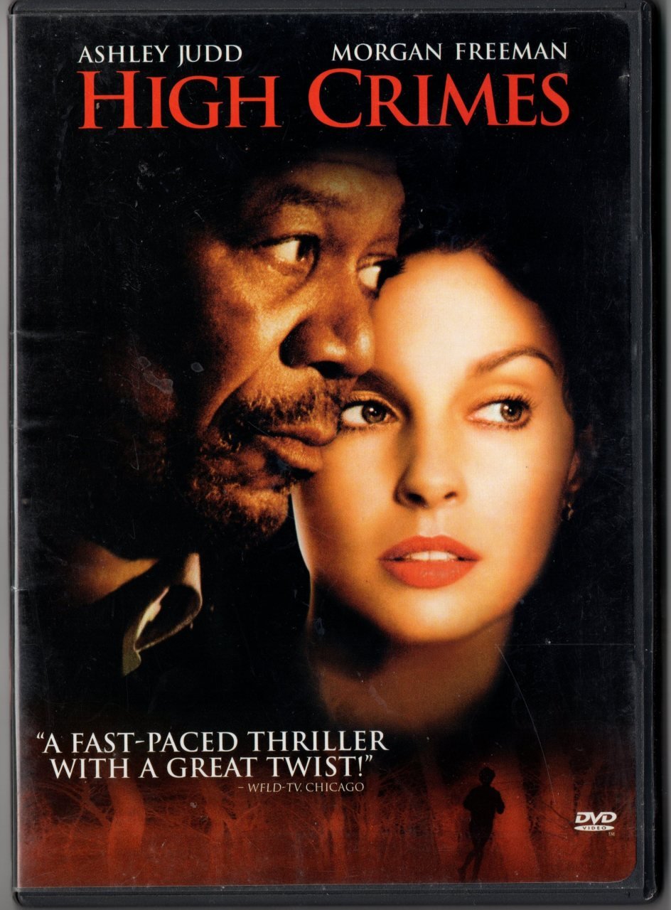 HIGH CRIMES - ASHLEY JUDD - MORGAN FREEMAN - DVD 2.EL 1. BÖLGE TR ALTYAZI YOK