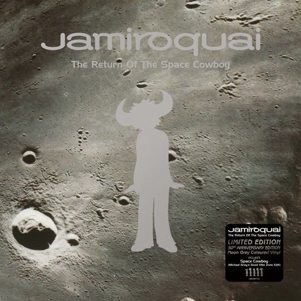 JAMIROQUAI – THE RETURN OF THE SPACE COWBOY (1994) - 2LP 2024 30TH ANNIVERSARY LIMITED EDITION MOON GREY SIFIR PLAK