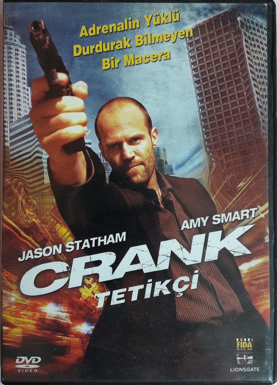 TETİKÇİ - CRANK - JASON STATHAM - AMY SMART - DVD 2.EL