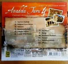 HAKAN KUMRU - ANADOLU TURU VOL 4 / GEZSEN ANADOLUYU (2011) - CD ENSTRUMENTAL TÜRK HALK MÜZİĞİ SIFIR