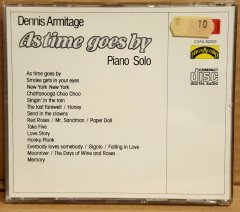 DENNIS ARMITAGE - AS TIME GOES BY / SOLO PIANO (1986) - CD TAKE FIVE LOVE STORY NEW YORK NEW YORK MEMORY 2.EL