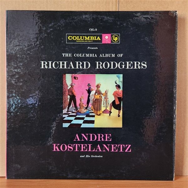 THE COLUMBIA ALBUM OF RICHARD RODGERS / ANDRE KOSTELANETZ AND HIS ORCHESTRA (1957) - 2LP 2.EL PLAK