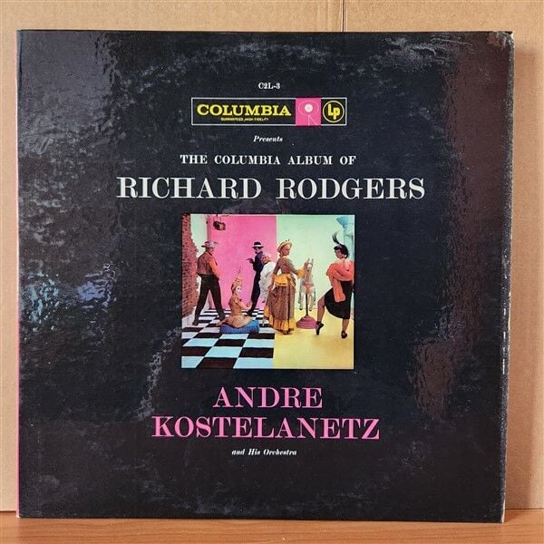 THE COLUMBIA ALBUM OF RICHARD RODGERS / ANDRE KOSTELANETZ AND HIS ORCHESTRA (1957) - 2LP 2.EL PLAK
