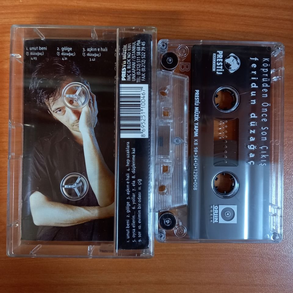 FERİDUN DÜZAĞAÇ - KÖPRÜDEN ÖNCE SON ÇIKIŞ (1998) - KASET 2.EL