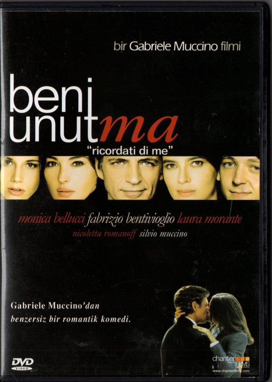 BENİ UNUTMA - RICORDATI DI ME - MONICA BELLUCCI - GABRIELE MUCCINO - DVD 2.EL