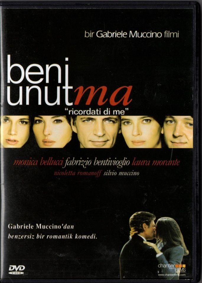 BENİ UNUTMA - RICORDATI DI ME - MONICA BELLUCCI - GABRIELE MUCCINO - DVD 2.EL