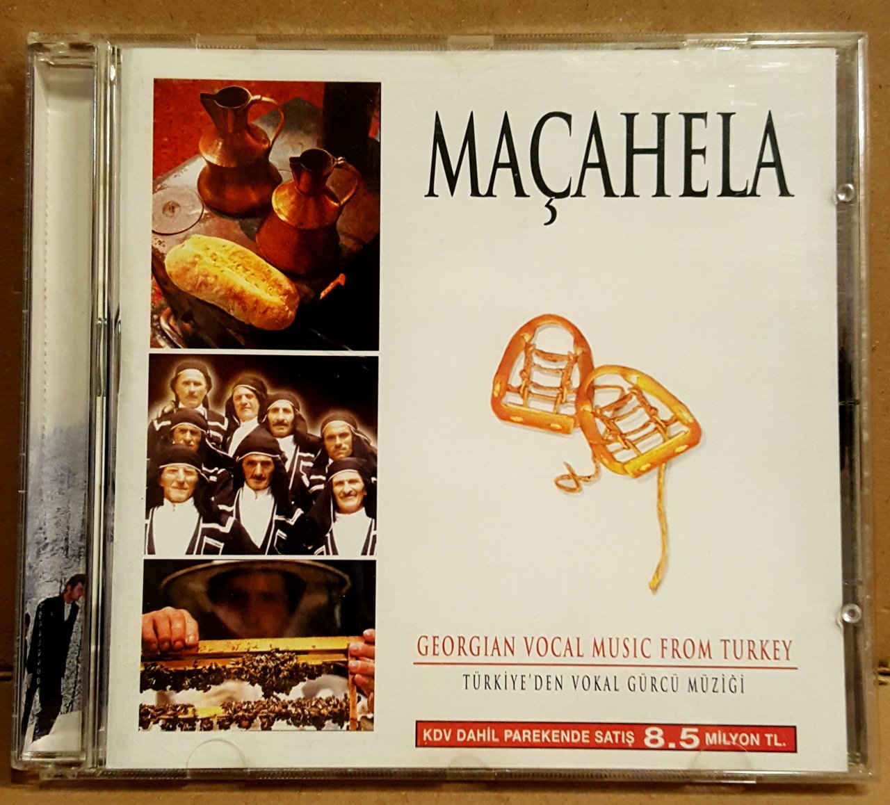 MAÇAHELA - TÜRKİYE'DEN VOKAL GÜRCÜ MÜZİĞİ - CD 2.EL