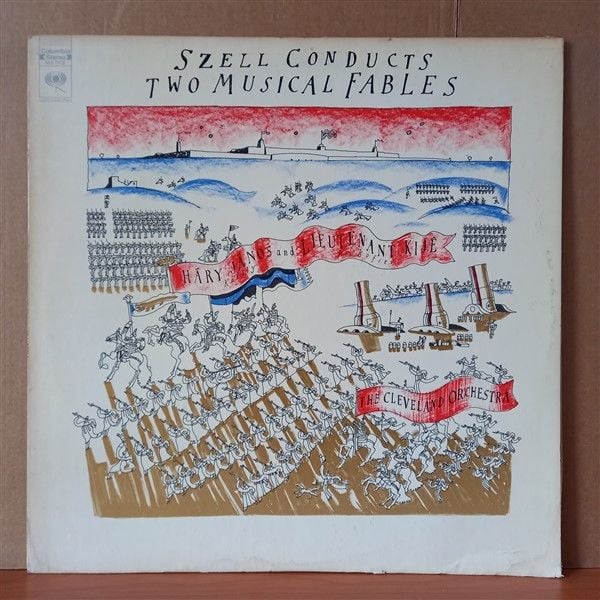 SZELL CONDUCTS TWO MUSICAL FABLES [HARY JANOS / LIEUTENANT KIJE] / KODALY / PROKOFIEV - SZELL, THE CLEVELAND ORCHESTRA - LP 2.EL PLAK
