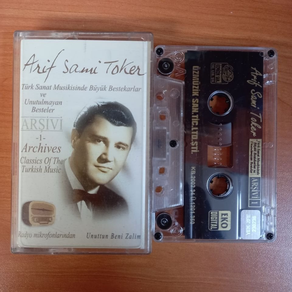 ARİF SAMİ TOKER - TÜRK MUSİKİSİNDE BÜYÜK BESTEKARLAR VE UNUTULMAYAN BESTELER ARŞİVİ 1 (2002) - KASET 2.EL