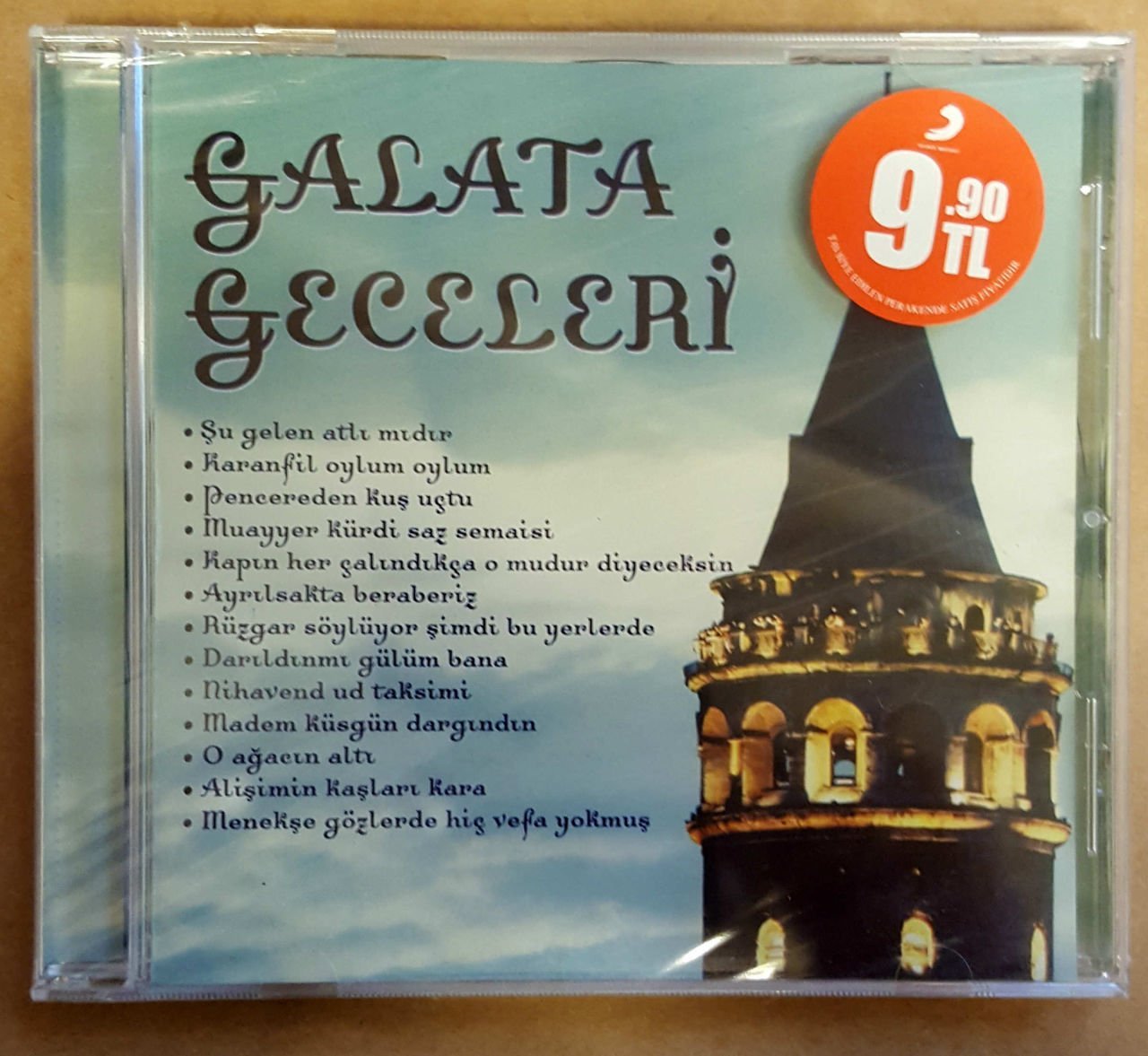 GALATA GECELERİ KARIŞIK FASIL CD SIFIR