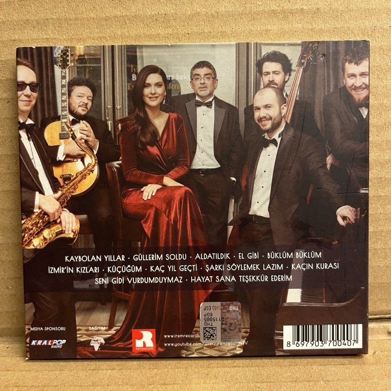 BERGÜZAR KOREL - AYKUT GÜREL PRESENTS (SEZEN AKSU ŞARKILARI) (2016) - CD 2.EL