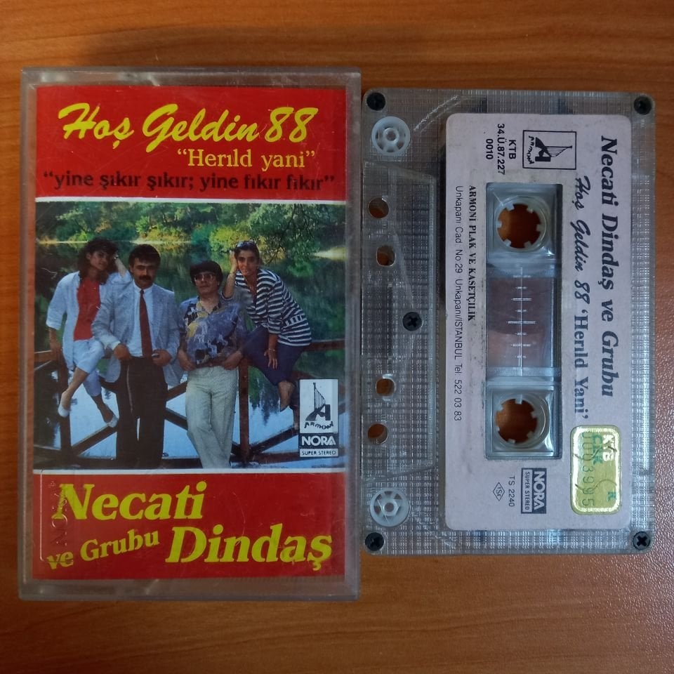 NECATİ DİNDAŞ VE GRUBU - HOŞ GELDİN 88 - KASET 2.EL