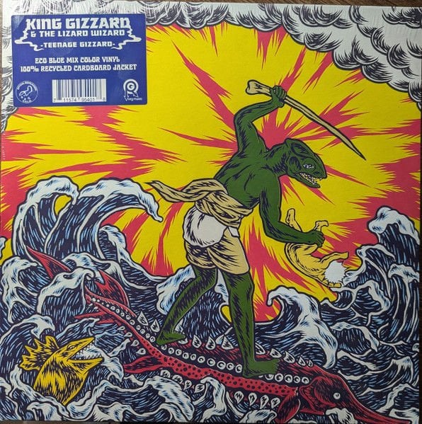KING GIZZARD & THE LIZARD WIZARD -  TEENAGE GIZZARD (2024) - LP BLUES ROCK / PSYCHEDELIC ROCK COLORED SIFIR PLAK
