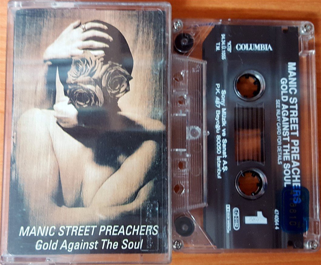 MANIC STREET PREACHERS - GOLD AGAINST THE SOUL (1994) SONY CASSETTE MADE IN TURKEY ''USED''