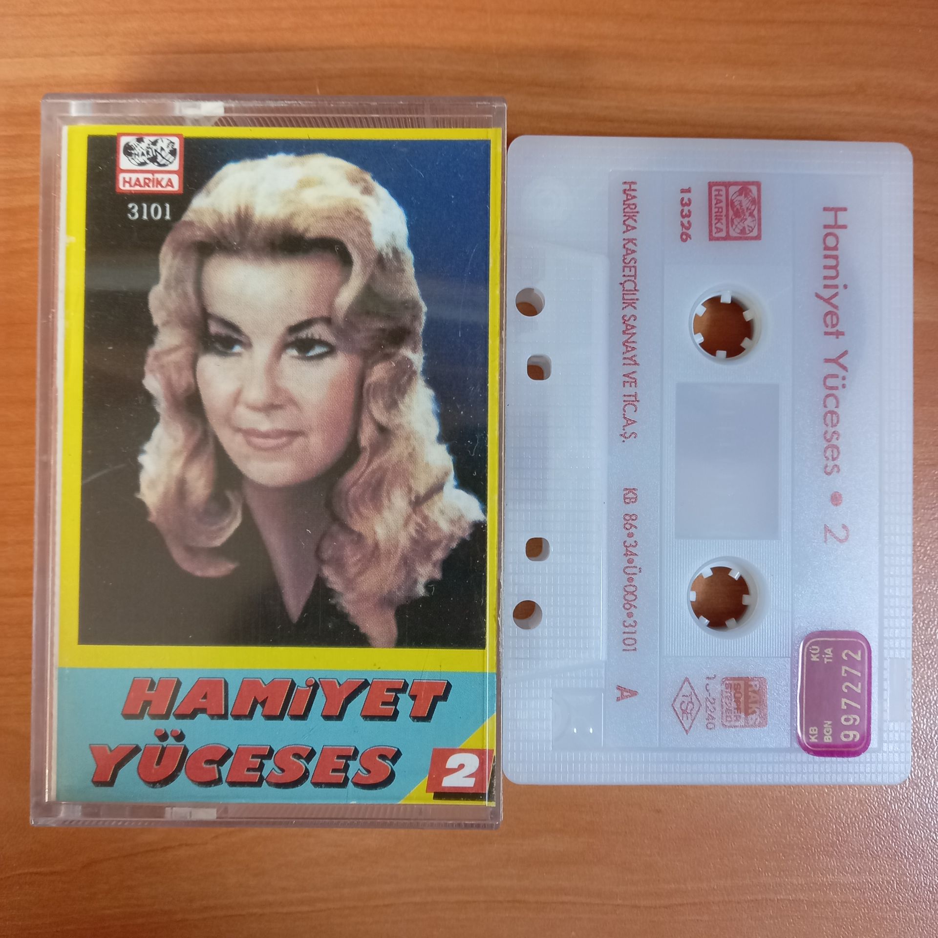 HAMİYET YÜCESES - 2 (1986) - KASET 2.EL