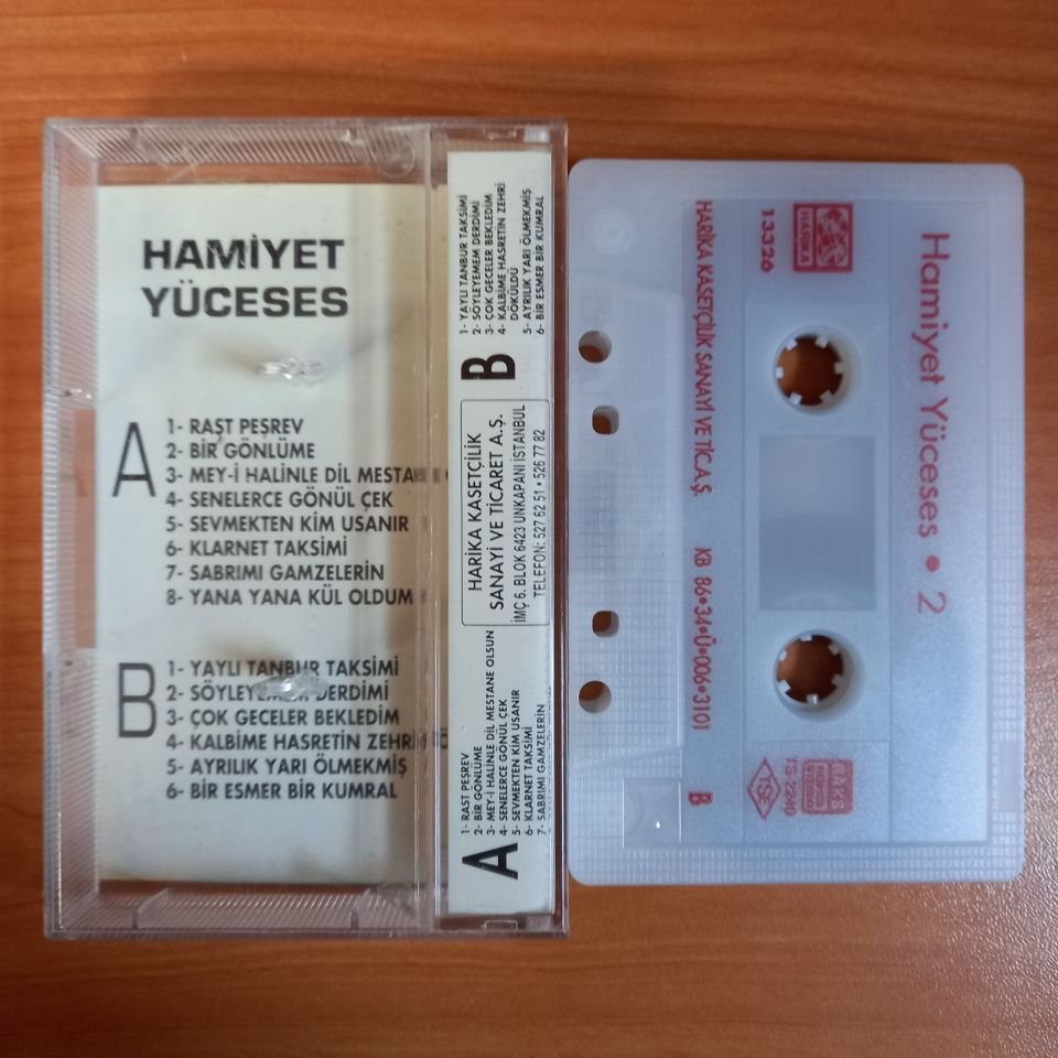 HAMİYET YÜCESES - 2 (1986) - KASET 2.EL
