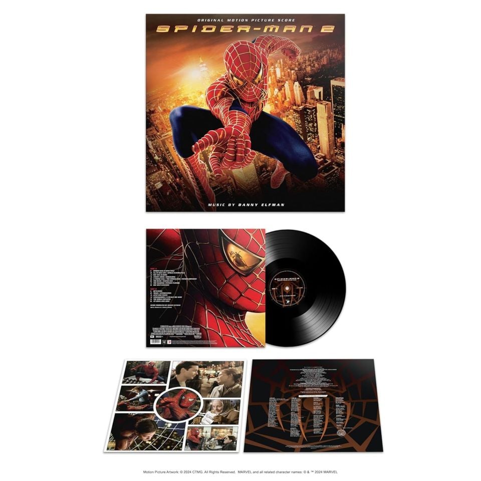 DANNY ELFMAN - SPIDERMAN 2 OST (2004) - LP 20TH ANNIVERSARY SIFIR PLAK