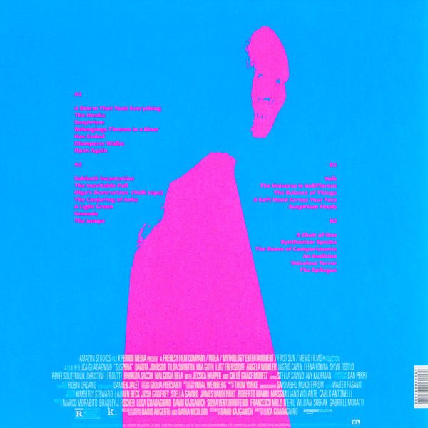 THOM YORKE - SUSPIRIA SOUNDTRACK (2018) - 2XLP PINK COLOURED VINYL PEMBE RENKLİ SIFIR PLAK