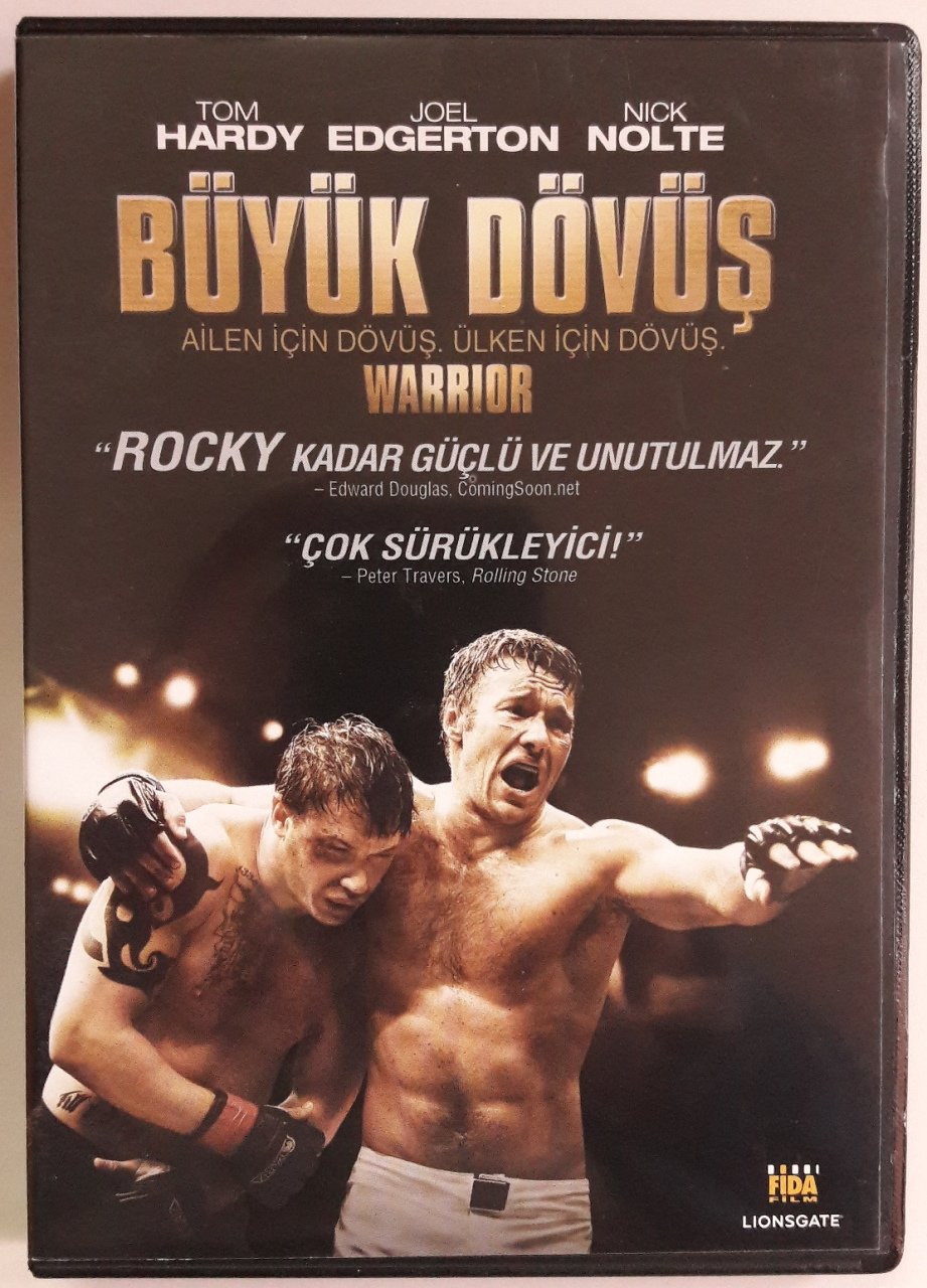 BÜYÜK DÖVÜŞ - WARRIOR - TOM HARDY - NICK NOLTE - DVD 2.EL