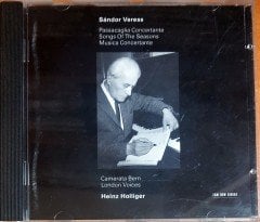SANDOR VERESS - PASSACAGLIA CONCERTANTE, SONGS OF THE SEASONS, MUSICA CONCERTANTE / HEINZ HOLLIGER (1995) ECM NEW SERIES CD 2.EL