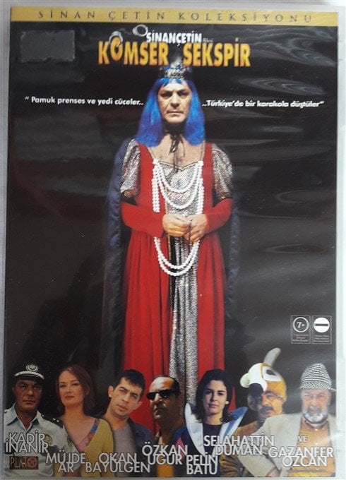 KOMSER ŞEKSPİR - KADİR İNANIR - MÜJDE AR - OKAN BAYÜLGEN - SİNAN ÇETİN - DVD 2.EL