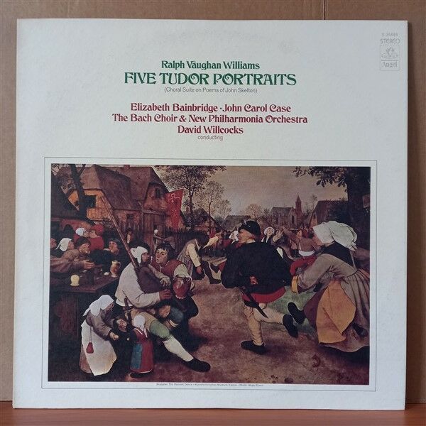 SIR ADRIAN BOULT CONDUCTS VAUGHAN WILLIAMS – SYMPHONY NO. 6, THE LARK ASCENDING (1970) - LP 2.EL PLAK