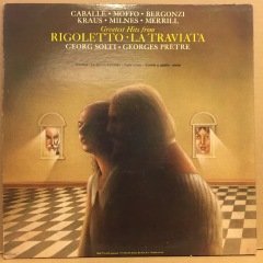 VERDI: GREATEST HITS FROM LA TRAVIATA & RIGOLETTO, MONTSERRAT CABALLE, CARLO BERGONZI, ANNA MOFFO (1972) 2.EL 2PLAK