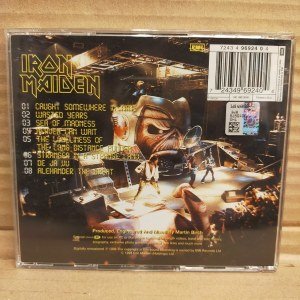 IRON MAIDEN – SOMEWHERE IN TIME (1986) CD 2.EL