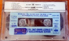 BRUCE SPRINGSTEEN & THE E STREET BAND - LIVE 1975 - '85 (1988) UZELLI CASSETTE MADE IN TURKEY ''NEW'' PAPER LABEL