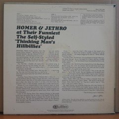 HONER & JETHRO - SONGS TO TICKLE YOUR FUNNY BONE (1966) - LP 2.EL PLAK