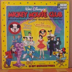 MICKEY MOUSE CLUB MOUSEKEDANCES AND OTHER MOUSEKETEER FAVORITES (1975) - WALT DISNEY - LP PLAK 2.EL