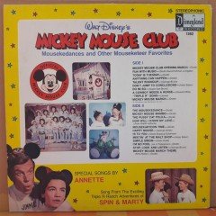 MICKEY MOUSE CLUB MOUSEKEDANCES AND OTHER MOUSEKETEER FAVORITES (1975) - WALT DISNEY - LP PLAK 2.EL