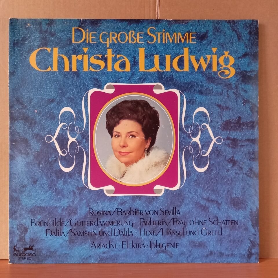 CHRISTA LUDWIG – DIE GROSSE STIMME - 2LP 2.EL PLAK